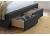 4ft6 Double Valentine Charcoal fabric upholstered 2 drawer storage bed frame 6